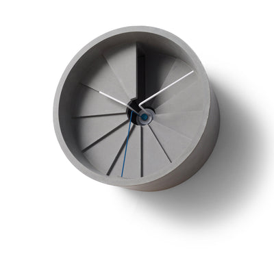 4th Dimension Wall Clock with Blue Hand 200mm from 22STUIDO