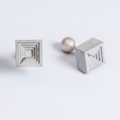 Elements Concrete Cufflinks #6 By Material Immaterial Studio